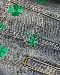 Embroidered Cropped Jacket