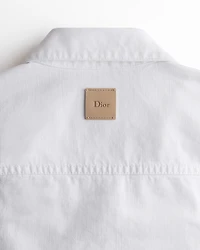 Embroidered Cropped Jacket