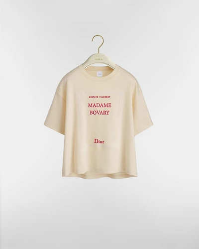 Book Cover Oversized Cropped T-Shirt