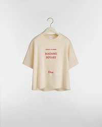 Book Cover Oversized Cropped T-Shirt