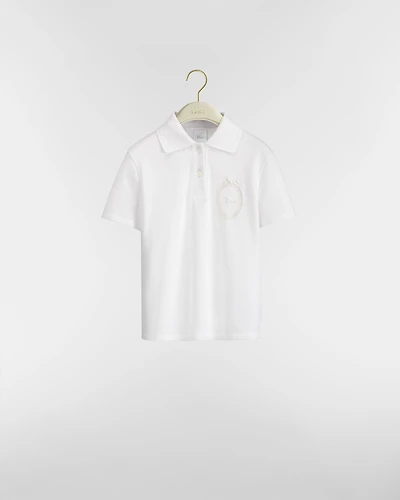 Dior Médaillon Embroidered Polo Shirt