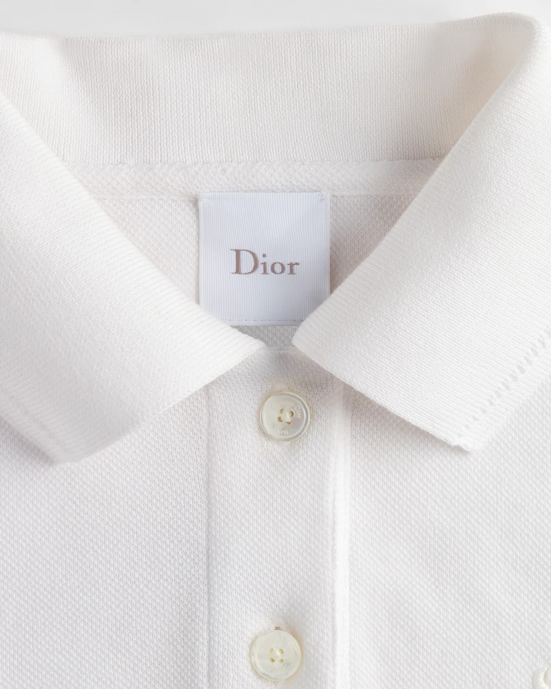 Dior Médaillon Embroidered Polo Shirt