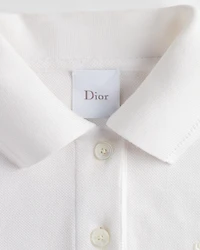 Dior Médaillon Embroidered Polo Shirt