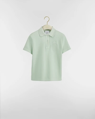 Dior Médaillon Embroidered Polo Shirt