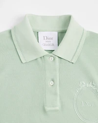 Dior Médaillon Embroidered Polo Shirt