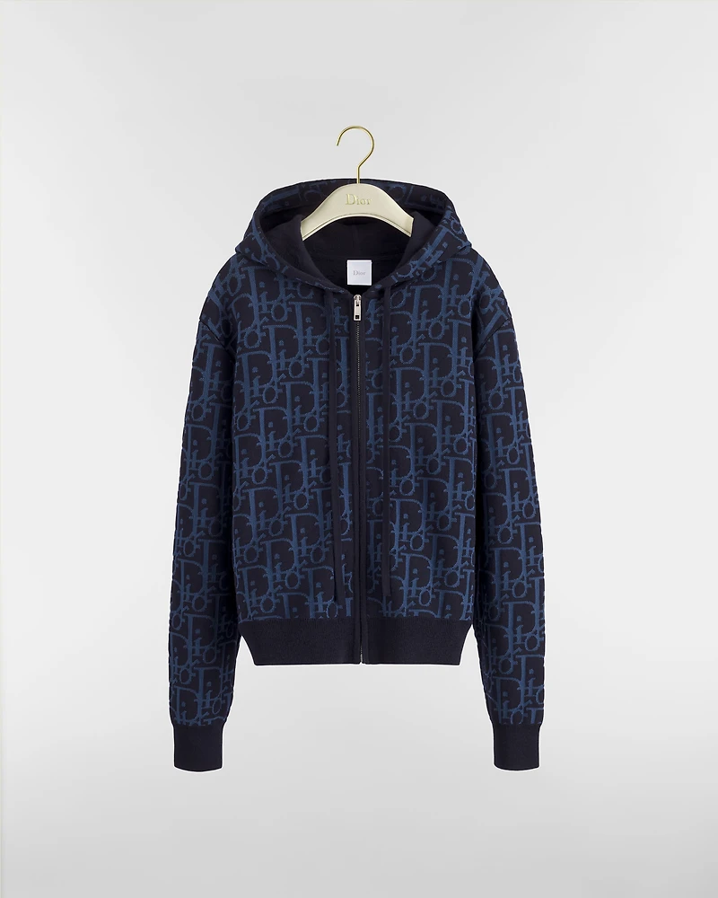 Hooded Zipped Cardigan