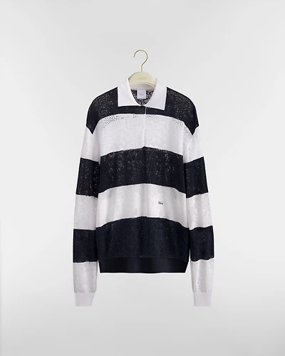 Dior Marinière Long-Sleeved Polo Shirt