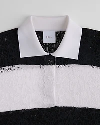 Dior Marinière Long-Sleeved Polo Shirt