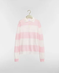 Dioriviera Dior Marinière Long-Sleeved Polo Shirt