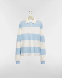 Dioriviera Dior Marinière Long-Sleeved Polo Shirt