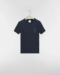 Dior Médaillon Short-Sleeved Sweater