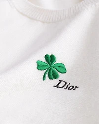 Short-Sleeved Fitted Sweater
