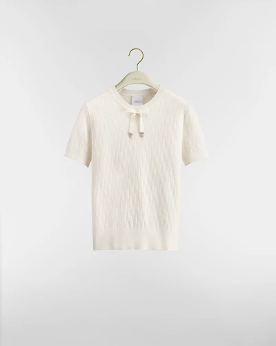 Short-Sleeved Sweater