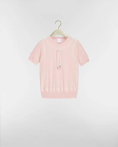 Short-Sleeved Sweater