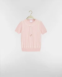 Short-Sleeved Sweater