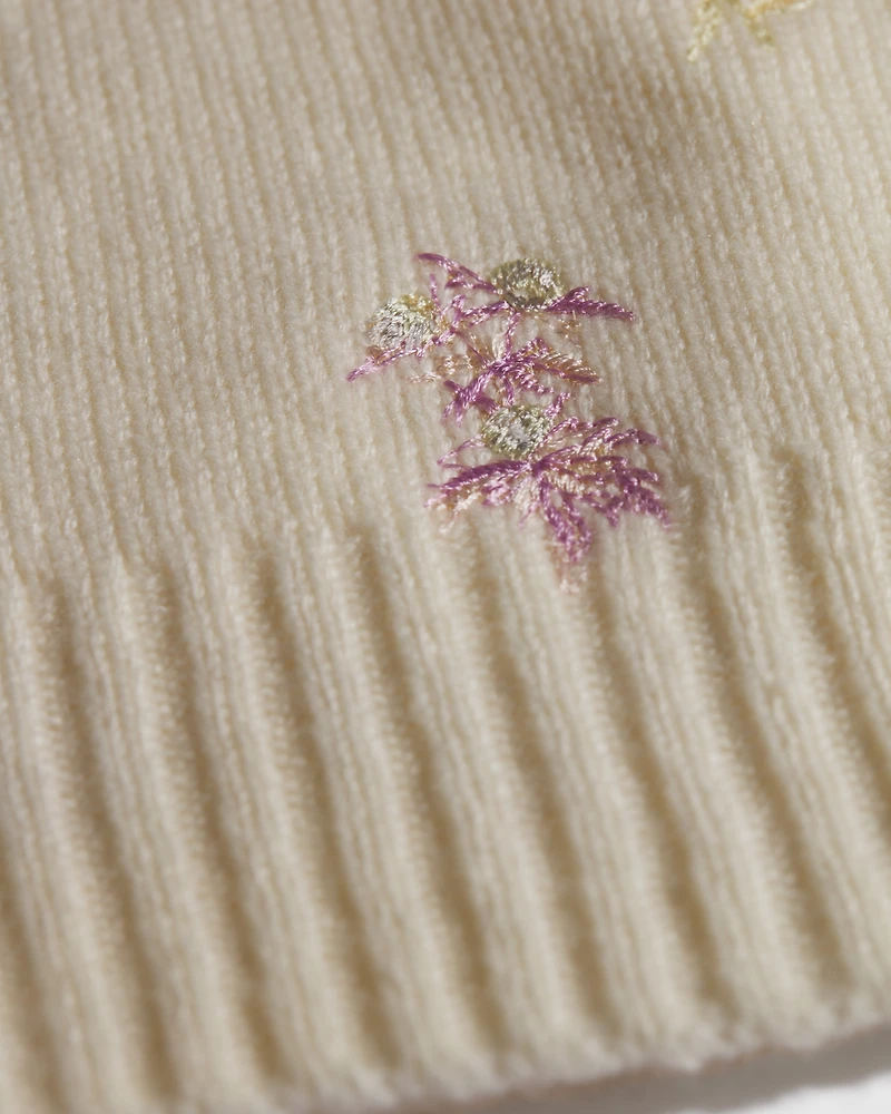Embroidered Sweater