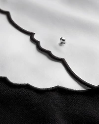 Sweater with Plastron