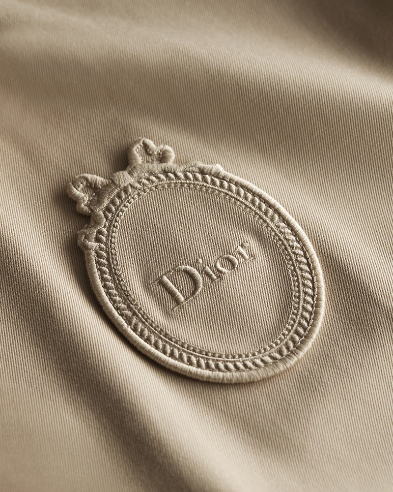 Mid-Length Dior Médaillon Shirtdress