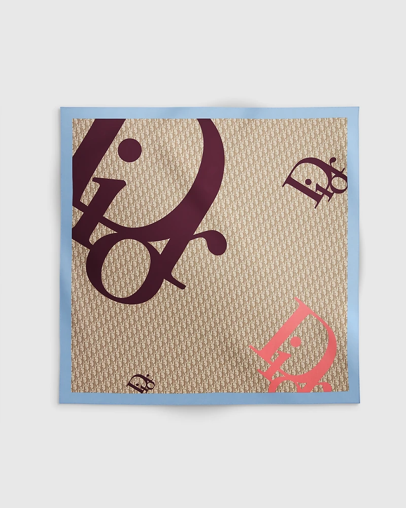 Dior Or Dior Infini 90 Square Scarf