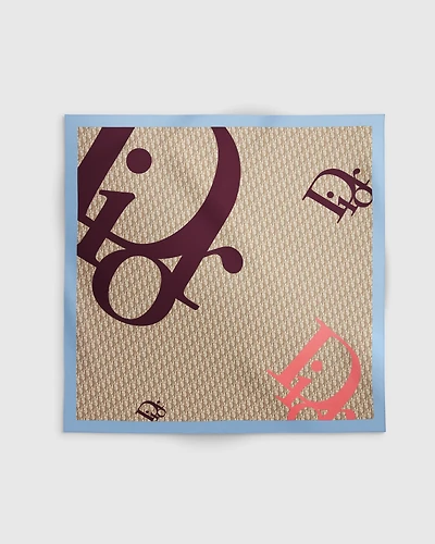 Dior Or Dior Infini 90 Square Scarf