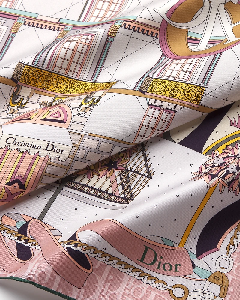 Dior Avenue 90 Square Scarf
