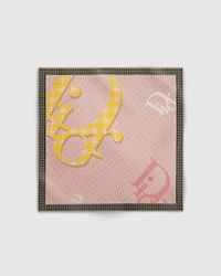 Dior Infini Tartan 90 Square Scarf