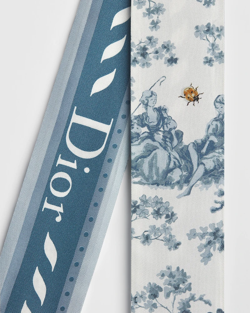 Toile de Jouy Clover Mitzah Scarf