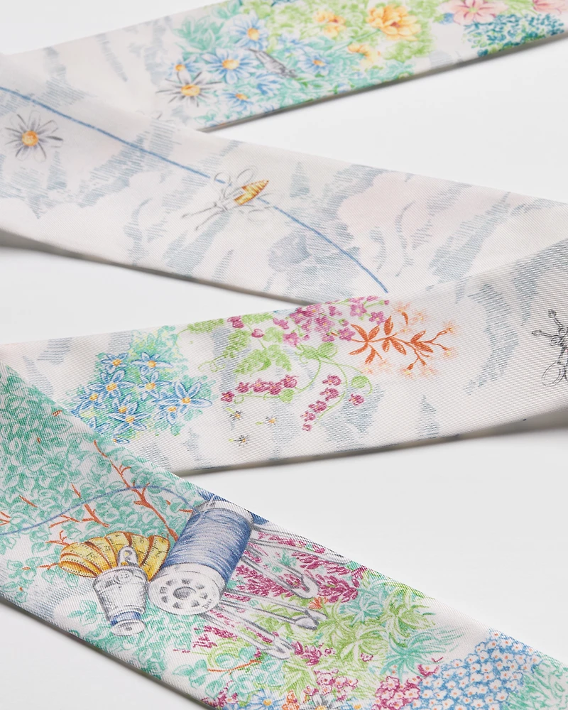 Dior Charming Garden Mitzah Scarf