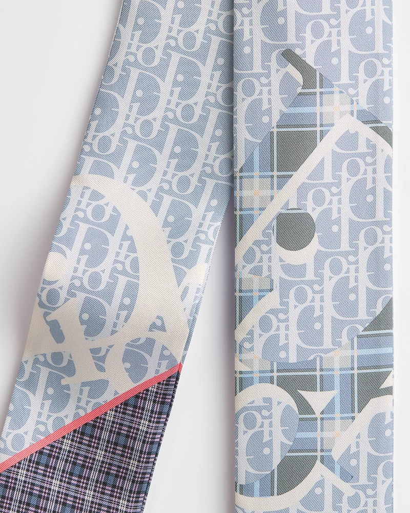 Dior Infini Tartan Mitzah Scarf