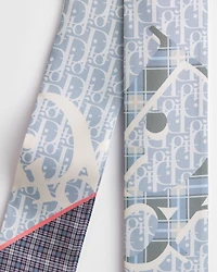 Dior Infini Tartan Mitzah Scarf