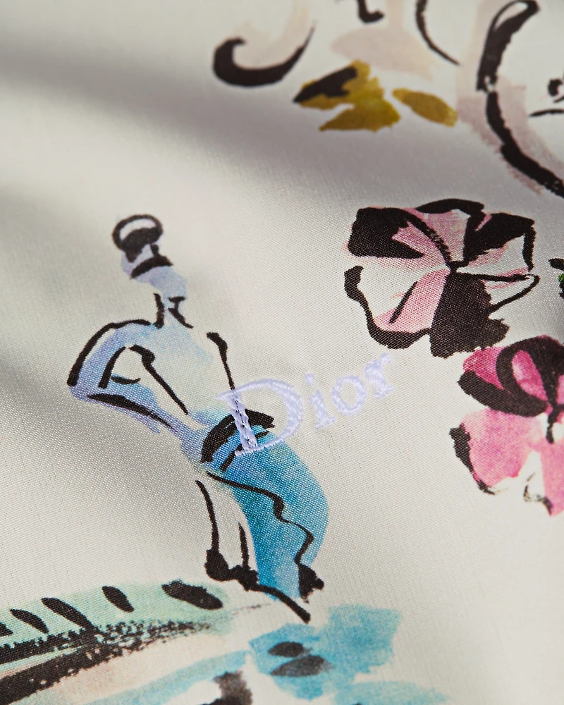 Dioriviera Tied Cropped Blouse