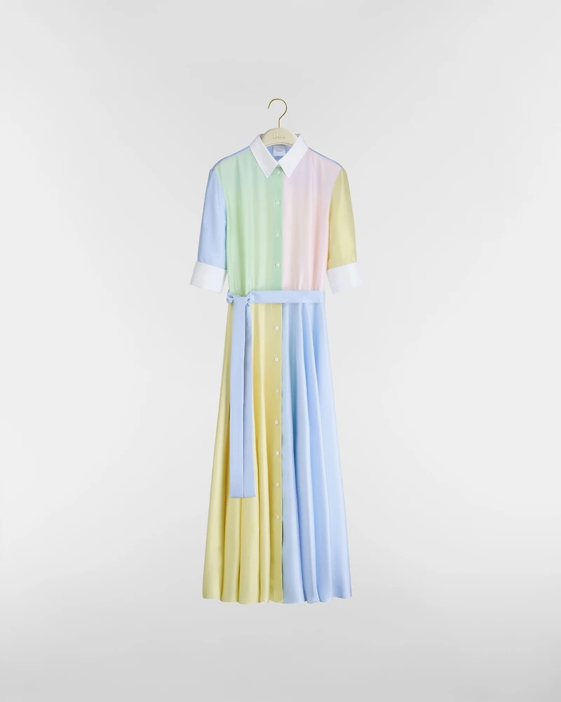 Dioriviera Mid-Length Belted Shirtdress