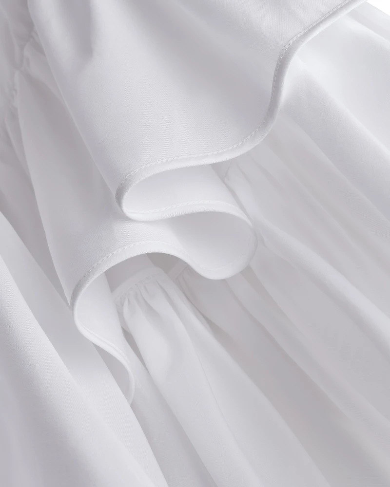 Dioriviera Mid-Length Ruffled Dress