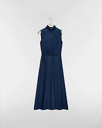 Mid-Length Belted Shirtdress
