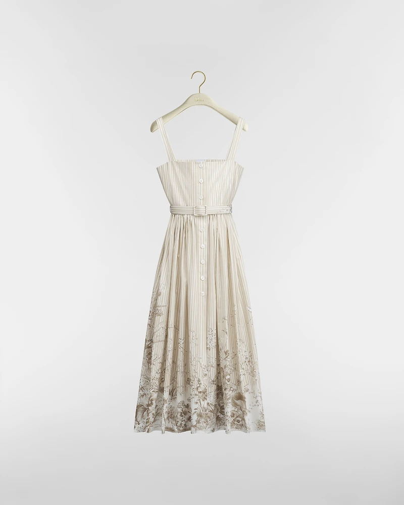 Dioriviera Mid-Length Belted Dress