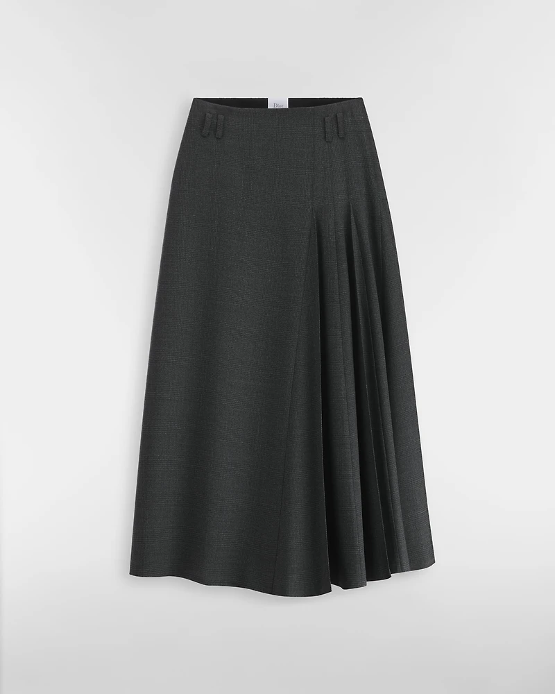 Mid-Length Flared Skirt