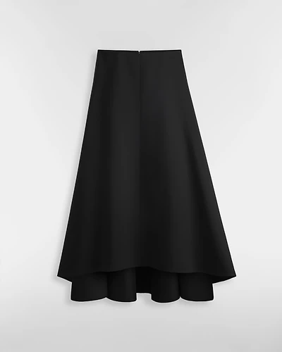 Mid-Length Flared Skirt