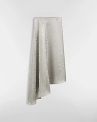 Asymmetrical Mid-Length Skirt