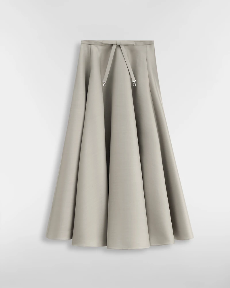 Mid-Length Flared Skirt