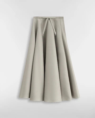 Mid-Length Flared Skirt