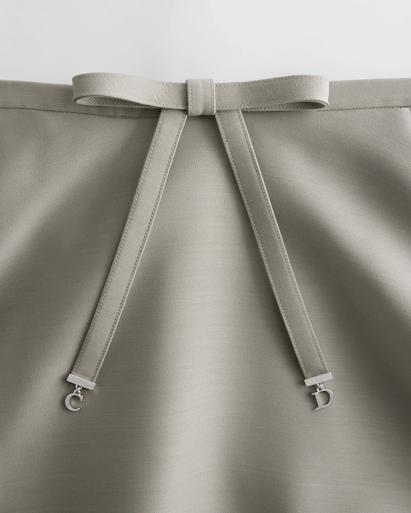 Mid-Length Flared Skirt