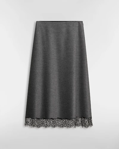 Mid-Length Straight Skirt