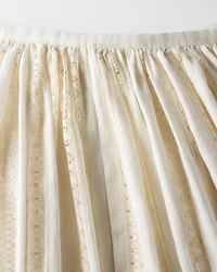 Dioriviera Embroidered Mid-Length Skirt