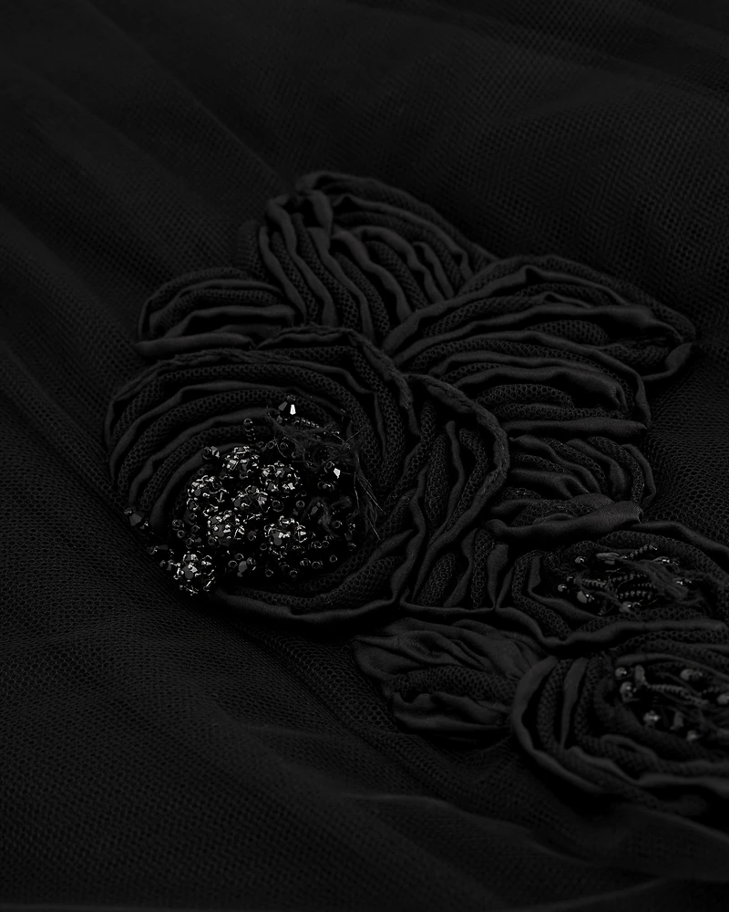 Embroidered Long Dress