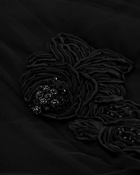 Embroidered Long Dress