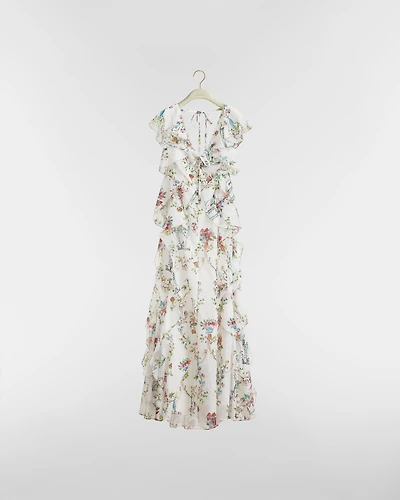 Dioriviera Long Ruffled Dress