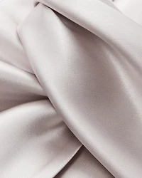 A-Line Dress with Bow Collar
