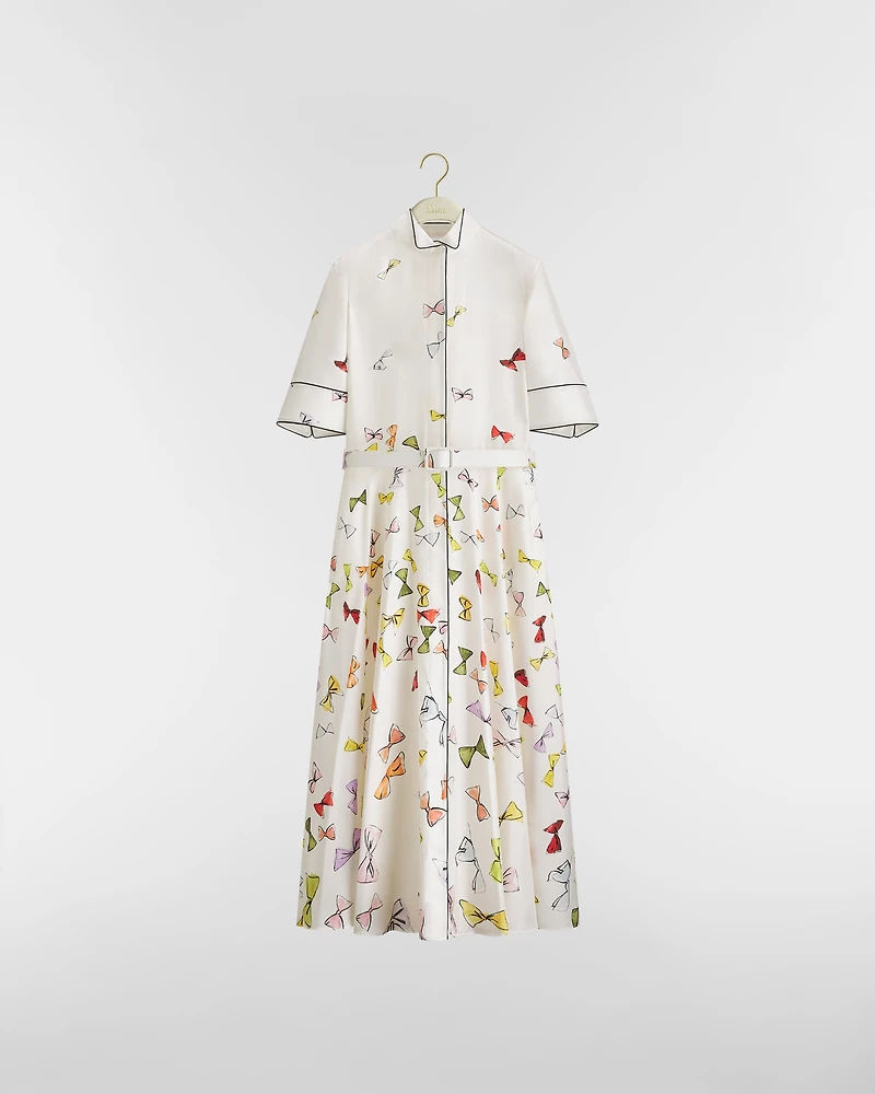 Dioriviera Mid-Length Belted Shirtdress