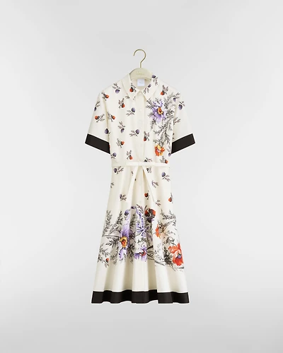 Mid-Length Belted Shirtdress