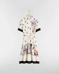 Mid-Length Belted Shirtdress